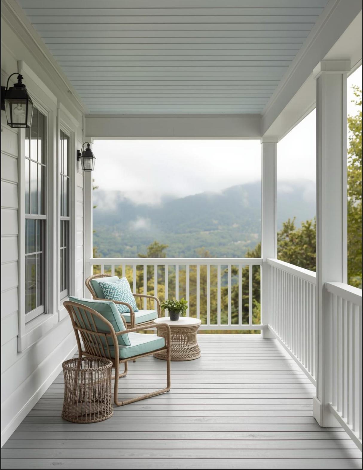 Modern cabin kitchen